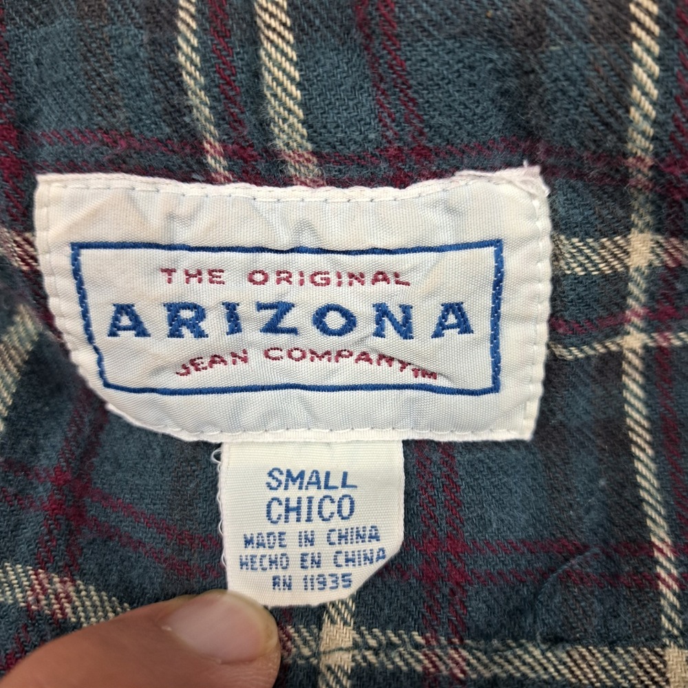 Vintage Arizona Jeans Denim Jacket Mens Medium Suede Blanket Lined Limited Heavy - Picture 5 of 15